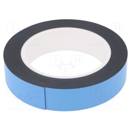 1 rol x - 4234 PIANKOWA 0,8 MM 25MM-5M - Tape: fixing, W: 25mm, L: 5m, Thk: 0.8mm, two-sided adhesive, acrylic