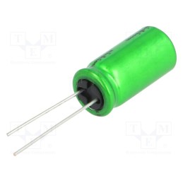 2 pcs x NICHICON - UES1H470MPM - Capacitor: electrolytic, bipolar, THT, 47uF, 50VDC, Ø10x20mm, ±20%
