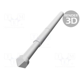 1 pcs x TEKON - TK 0050N K 2,54 C 120 A - Test needle, Operational spring compression: 5.1mm, 3A, TK0050N