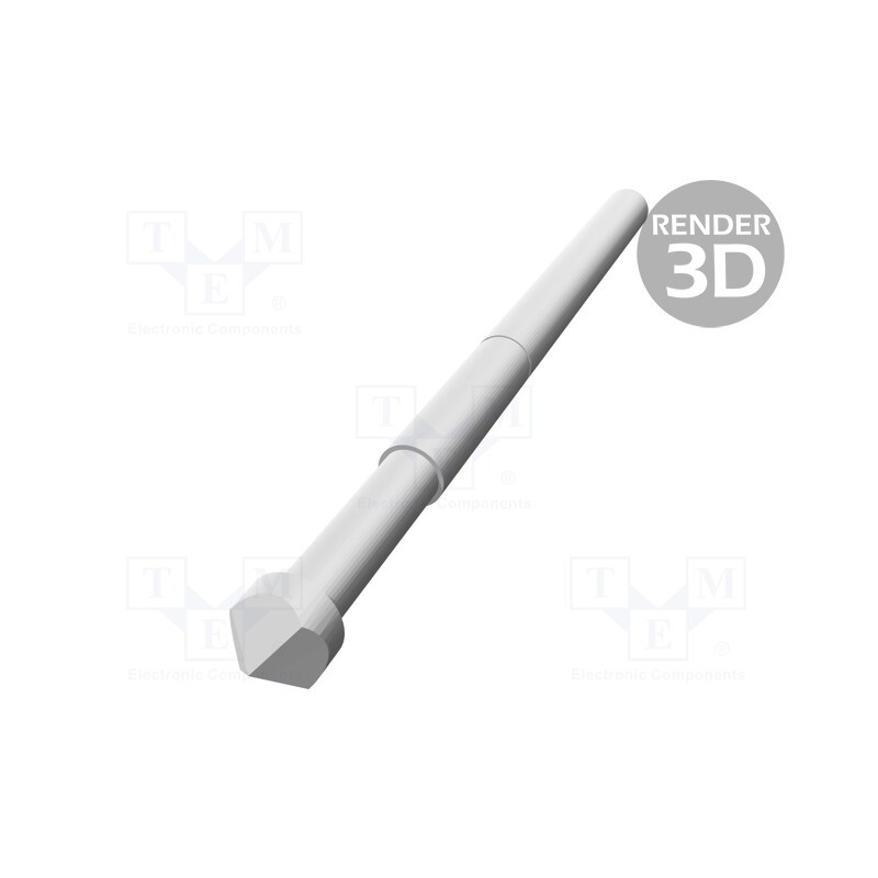 1 pcs x TEKON - TK 0050N K 2,54 C 120 A - Test needle, Operational spring compression: 5.1mm, 3A, TK0050N