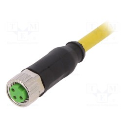 1 pcs x MURR ELEKTRONIK - 7000-08041-0100300 - Connection lead, M8, PIN: 3, straight, 3m, plug, 60VAC, 4A, -30÷80°C