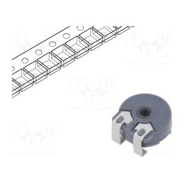 2 pcs x PIHER - PS10MV50-503A3030-PM - Potentiometer: mounting, single turn,horizontal, 50kΩ, 150mW, SMD