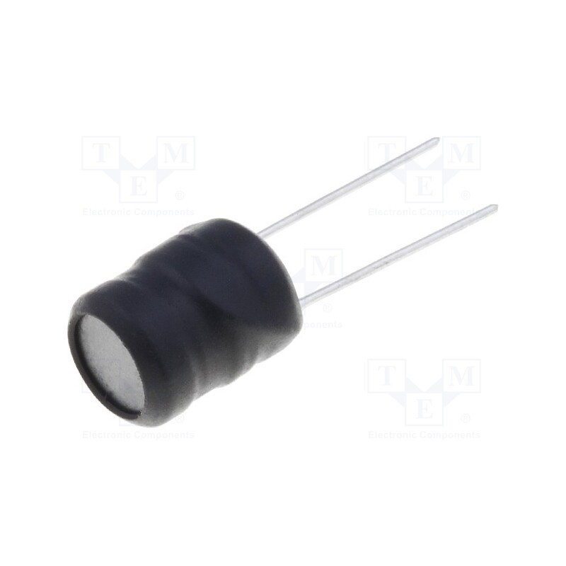 2 pcs x FERROCORE - COIL0812-0.18 - Inductor: wire, THT, 180uH, Ioper: 1.8A, 300mΩ, ±10%, Ø9.5x13.5mm