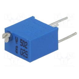 2 pcs x SR PASSIVES - T67W-5K - Potentiometer: mounting, multiturn, 5kΩ, 250mW, ±10%, linear, THT