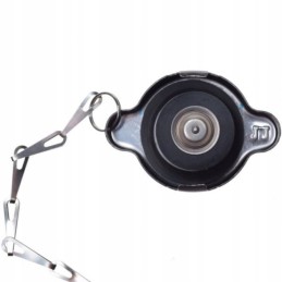 Radiator cap, silver, liquid-cooled ATV quad