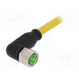 1 pcs x MURR ELEKTRONIK - 7000-08081-0100300 - Connection lead, M8, PIN: 3, angled, 3m, plug, 50VAC, 4A, -30÷80°C