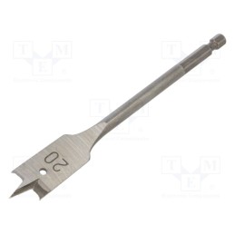1 pcs x Milwaukee - 4932363138 - Drill bit, for wood,feather, Ø: 20mm, L: 152mm
