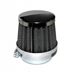 35 mm chrome conical air filter for quad