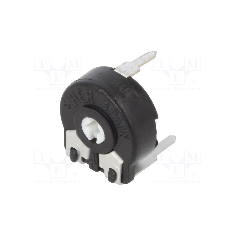 2 pcs x PIHER - PT10LV10-104A2020-PM-S - Potentiometer: mounting, single turn,horizontal, 100kΩ, 150mW