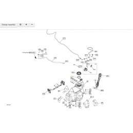 Can am brp fuel pump gasket 709000208