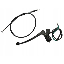 Clutch lever with cable body cross quad atv