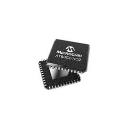 1 pcs : AT89C51RB2T-RLRUL - 8-bit Microcontrollers - MCU C51RB2 FLASH 16k TQFP44 ind 3V GREEN