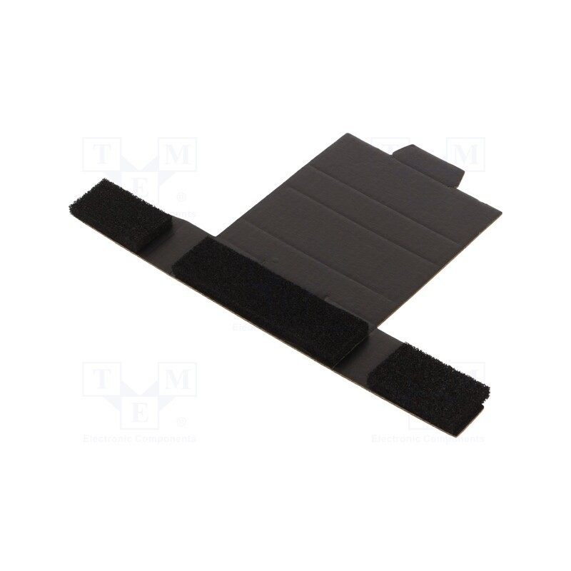 1 pcs x ANTISTAT - 027-0020 - Box with foam lining, ESD, 90x30x15mm, cardboards, black