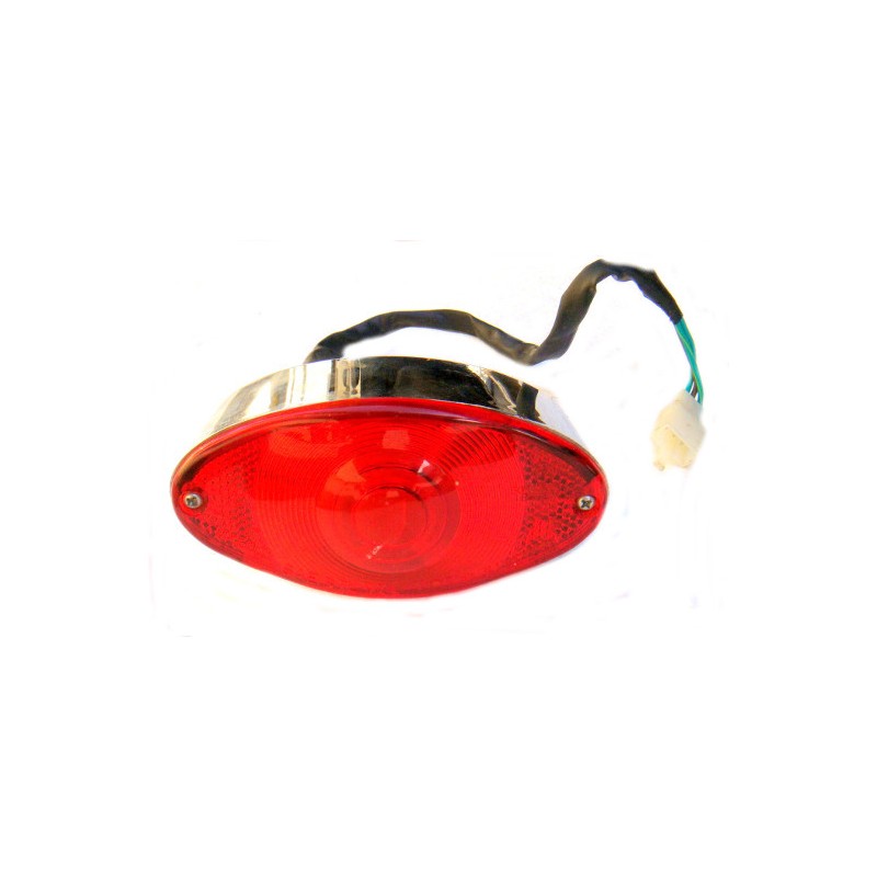 Chrome rear lamp Los King Texas Ranger ATV Chopper