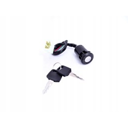 Ignition switch set, ATV 200, 4 pins, male, with keys