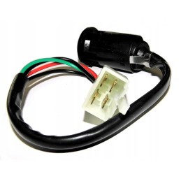 Ignition switch set, ATV 200, 4 pins, male, with keys