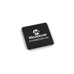 1 pcs : ATSAME54N19A-AUT - ARM Microcontrollers - MCU 120MHZ 512KB FLASH 1 00 TQFP PKG IN 85C