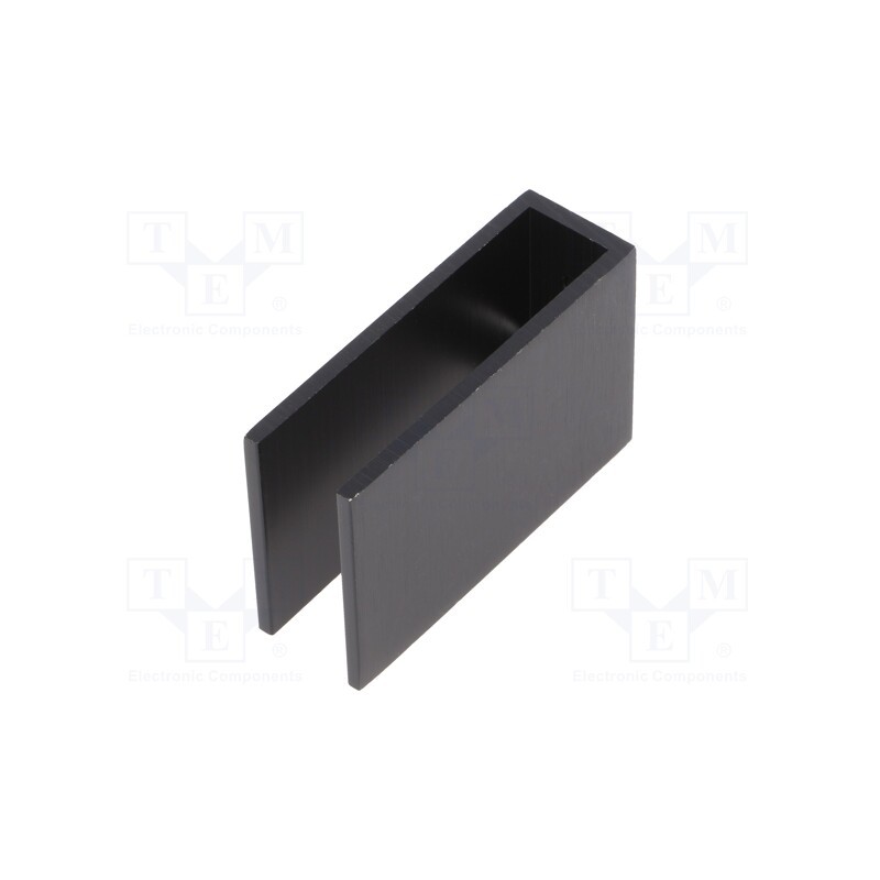 1 pcs x ALUTRONIC - PR16/35/SE - Heatsink: extruded, U, TO220, black, L: 35mm, W: 17.5mm, H: 55mm, 7K/W
