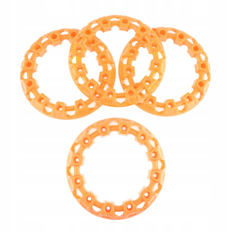 Plastic rim covers 8 ATV 125 Fuxin orange