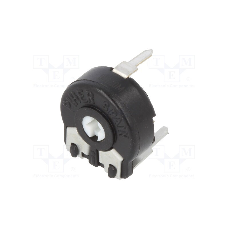 2 pcs x PIHER - PT10LV10-102A2020-PM-S - Potentiometer: mounting, single turn,horizontal, 1kΩ, 150mW, ±20%