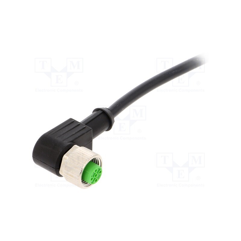 1 pcs x MURR ELEKTRONIK - 7000-12341-6140150 - Connection lead, M12, PIN: 4, angled, 1.5m, plug, 30VAC, 4A, -25÷85°C