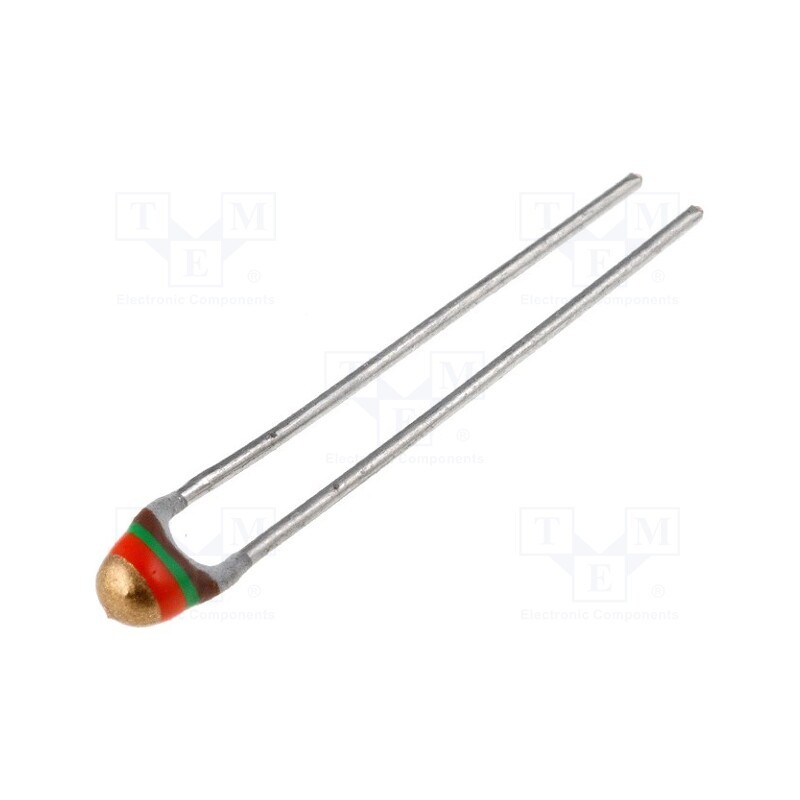 2 pcs x VISHAY - NTCLE100E3153JB0 - NTC thermistor, 15kΩ, THT, 3740K, -40÷125°C, 500mW