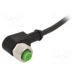 1 pcs x MURR ELEKTRONIK - 7000-12341-6141000 - Connection lead, M12, PIN: 4, angled, 10m, plug, 30VAC, 4A, -25÷85°C