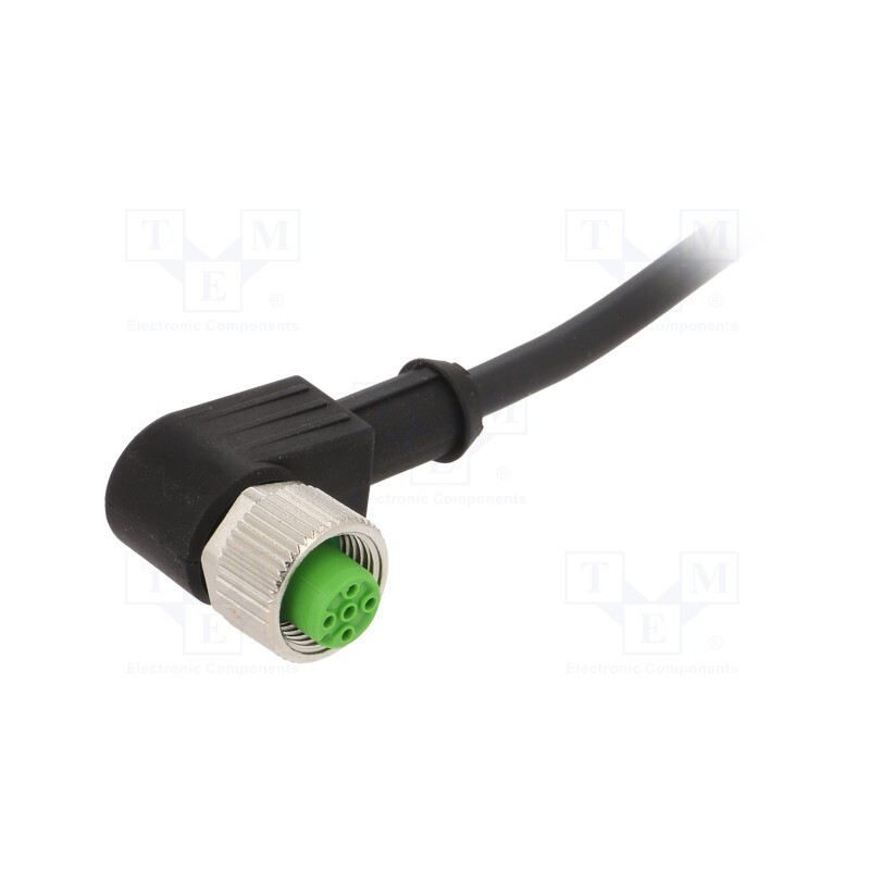 1 pcs x MURR ELEKTRONIK - 7000-12341-6141000 - Connection lead, M12, PIN: 4, angled, 10m, plug, 30VAC, 4A, -25÷85°C