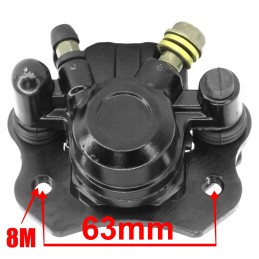 Brake caliper rear brake pads atv quad cross kxd barton 110 125