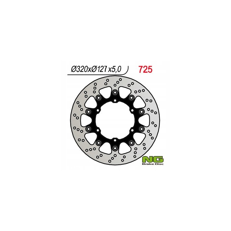 Ng front brake disc ktm 320 mm supermoto 320 318x127x5