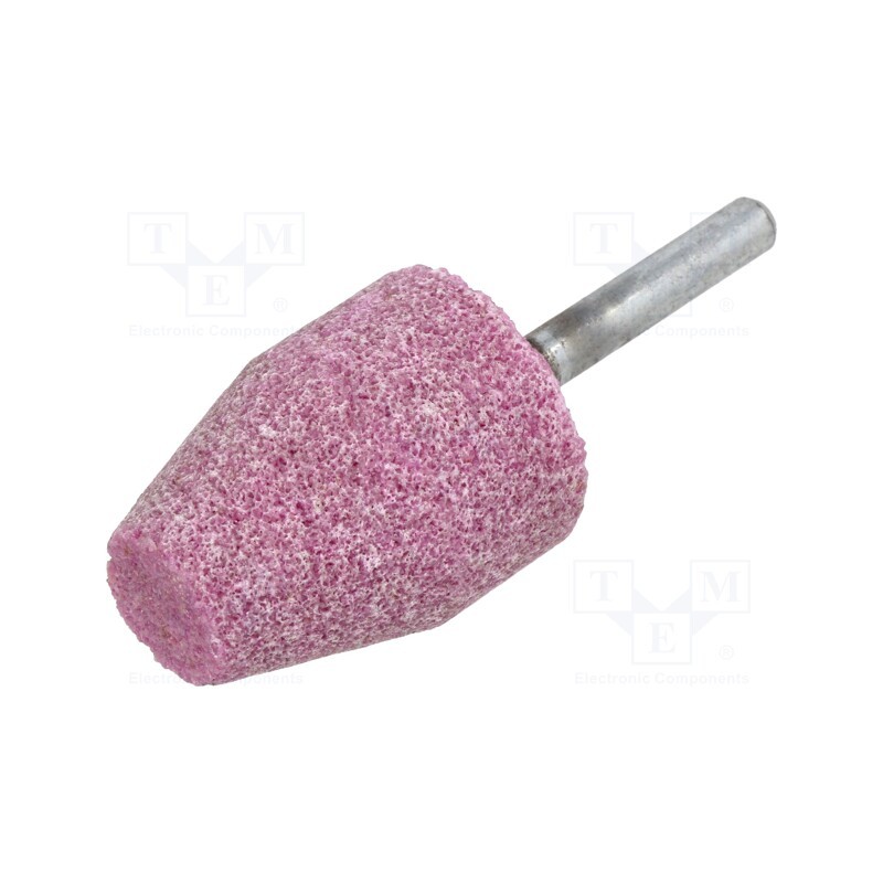 1 pcs x PG PROFESSIONAL - MC.012 - Grindingstone, Ø: 30mm, Ø: 6mm, Tip mat: aluminium oxide