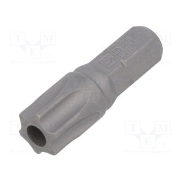 1 pcs x BETA - 861RTX/45 - Screwdriver bit, Torx® with protection, T45H, Overall len: 25mm