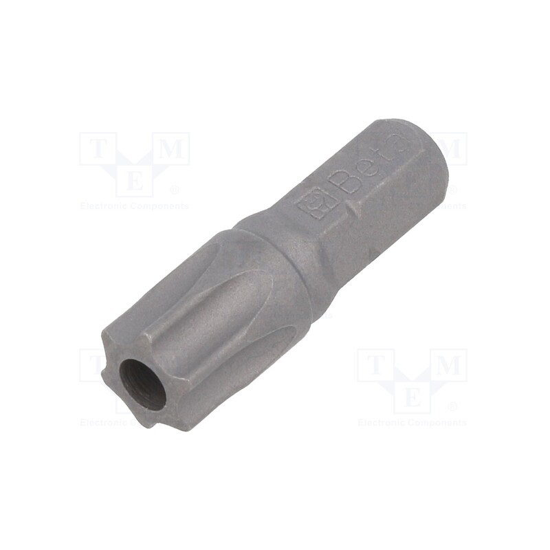 1 pcs x BETA - 861RTX/45 - Screwdriver bit, Torx® with protection, T45H, Overall len: 25mm
