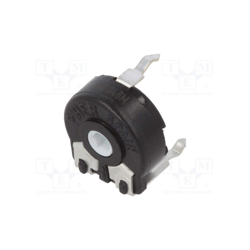 2 pcs x PIHER - PT10MV11-104A2020-PM-S - Potentiometer: mounting, single turn,horizontal, 100kΩ, 150mW