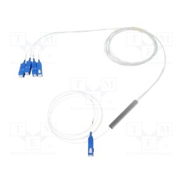 1 pcs x QOLTEC - 54203 - Transition: splitter, SC/UPC,both sides, 1.5m, Wire dia: 0.9mm