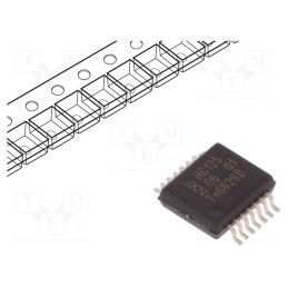 3 pcs x NEXPERIA - 74HC125DB,112 - IC: digital, buffer,non-inverting,line driver, Ch: 4, CMOS, SMD