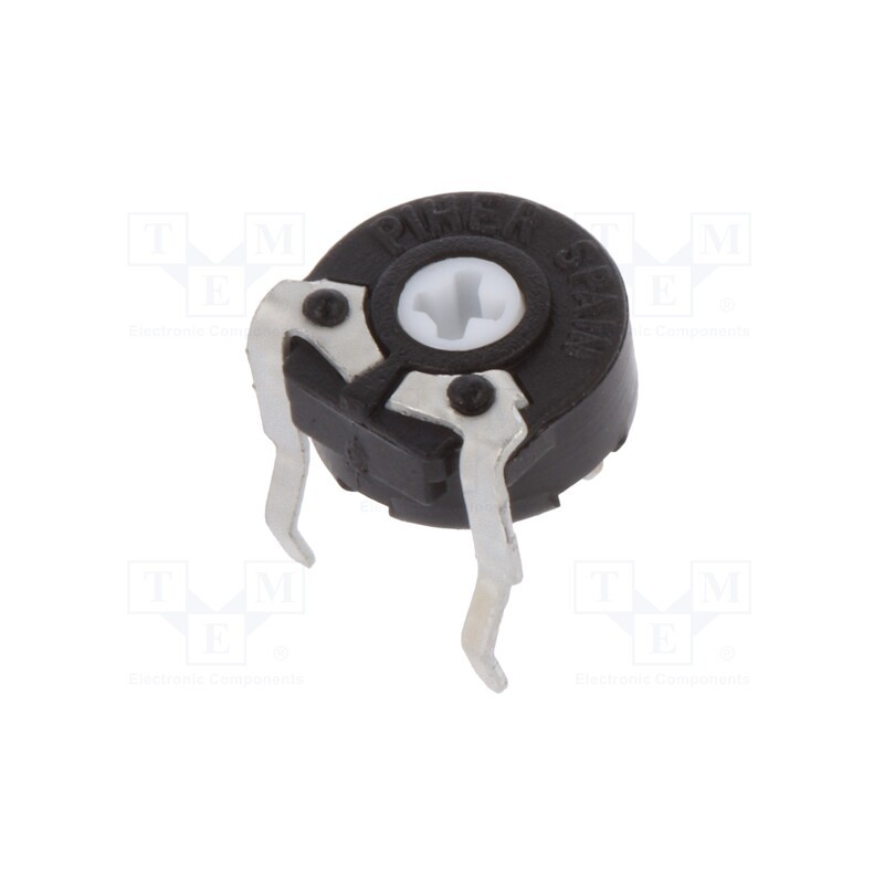 2 pcs x PIHER - PT6KV502A2020 - Potentiometer: mounting, single turn,horizontal, 5kΩ, 100mW, ±20%
