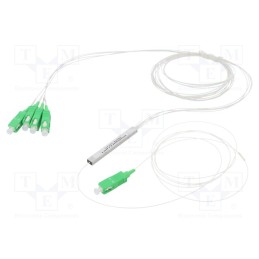 1 pcs x QOLTEC - 54202 - Transition: splitter, SC/APC,both sides, 1.5m, Wire dia: 0.9mm