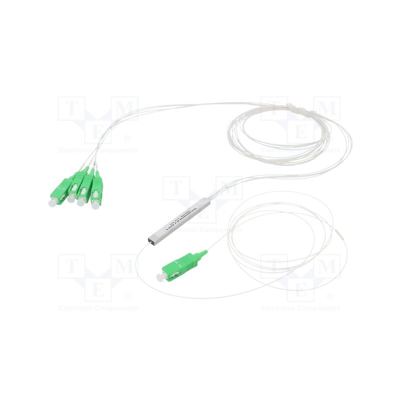 1 pcs x QOLTEC - 54202 - Transition: splitter, SC/APC,both sides, 1.5m, Wire dia: 0.9mm