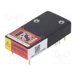 1 pcs x XP POWER - FS05-12 - Converter: DC/DC, 10W, Uin: 12V, Uout: 0÷500VDC, Iout: 20mA, 125kHz