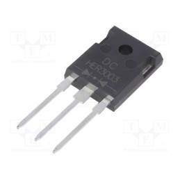 1 pcs x DC COMPONENTS - HER3003 - Diode: rectifying, THT, 200V, 30A, , Ifsm: 250A, TO3P, Ufmax: 1V