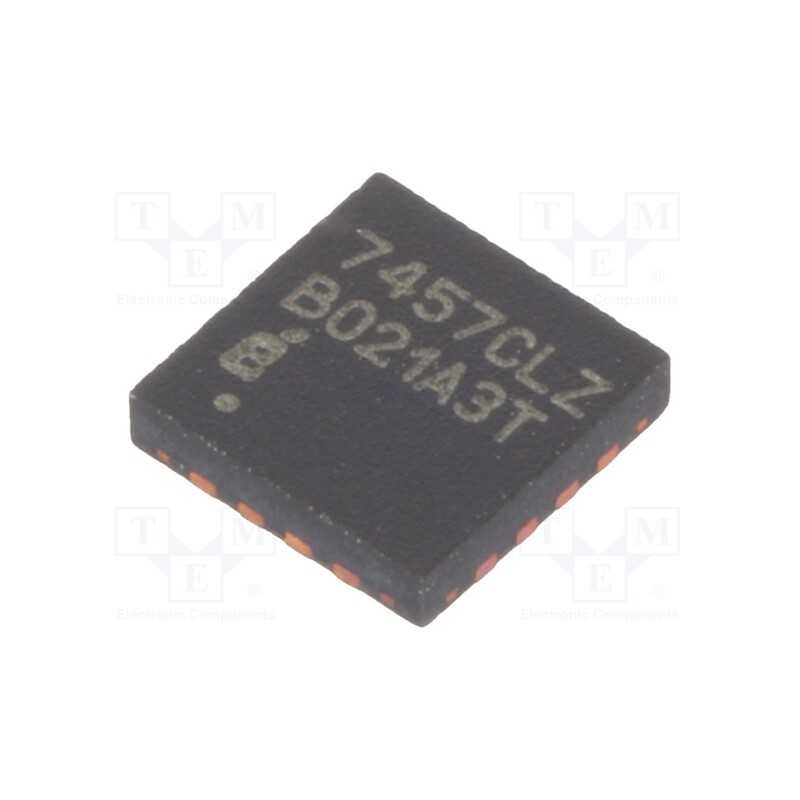 1 pcs x RENESAS - EL7457CLZ - IC: driver, high-/low-side,MOSFET gate driver, QFN16, -2÷2A, Ch: 4