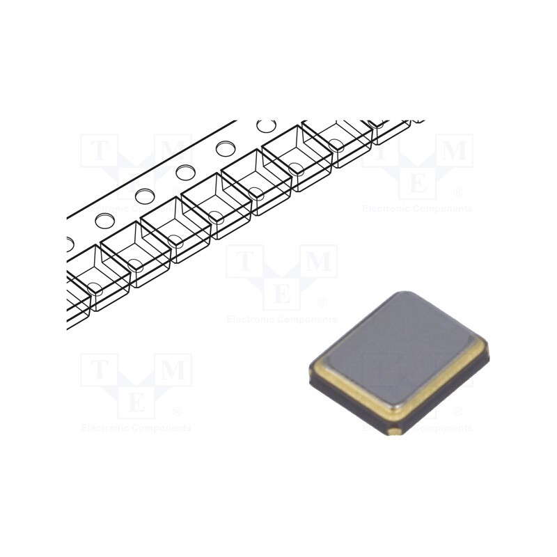 2 pcs x SR PASSIVES - 3225-13.56M-SR - Resonator: quartz, 13.56MHz, ±10ppm, 9pF, SMD, 3.2x2.5x0.7mm