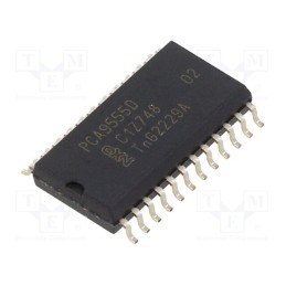 1 pcs x NXP - PCA9555D,112 - IC: interface, I/O expander, 2.3÷5.5VDC, I2C,SMBus, SMD, SO24,