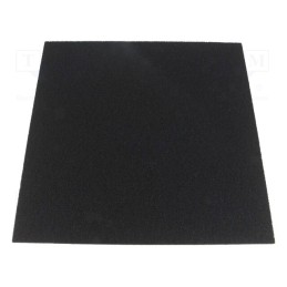 1 pcs x ANTISTAT - 038-0016 - Conductive foam, ESD, L: 305mm, W: 305mm, Thk: 6mm, polyurethane