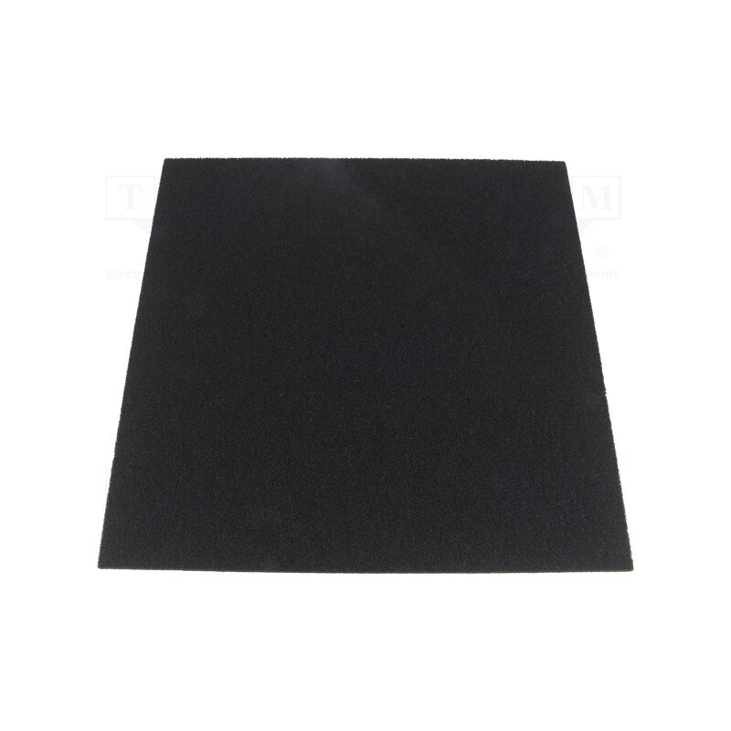 1 pcs x ANTISTAT - 038-0016 - Conductive foam, ESD, L: 305mm, W: 305mm, Thk: 6mm, polyurethane