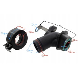 Suction nozzle ATV Quad Barton Mikilon 180 h