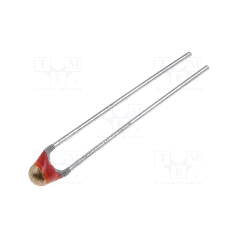 2 pcs x VISHAY - NTCLE100E3223JB0 - NTC thermistor, 22kΩ, THT, 3740K, -40÷125°C, 500mW