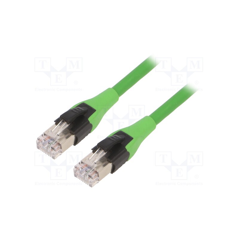 1 pcs x MURR ELEKTRONIK - 7000-74712-4780100 - Connecting cable, RJ45, IP20, 60VDC, 1.76A, 1m, 7000 Power, PIN: 8