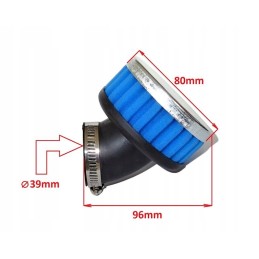 Air filter 39mm blue sponge tuning